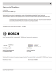 PSTI Bosch control 8000 range Preview Image