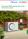 Compress 5800i Hybrid Heat Pump Homeowner guide Preview Image