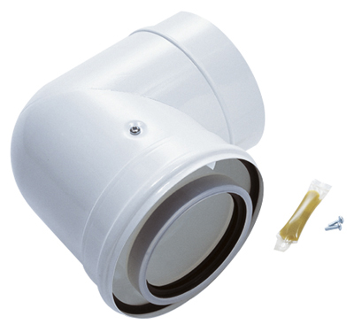FLUE 100/150 90 DEG ELBOW KIT