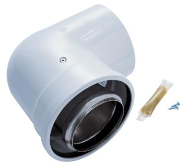 ELBOW 90 DEGREE 100/150 FLUE B