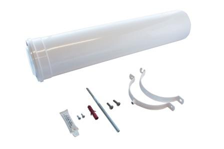 FLUE 80/125MM EXTENSION 600MM