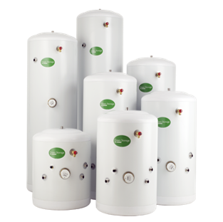green storage cylinders