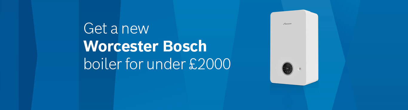 Worcester Bosch boiler for under £2000
