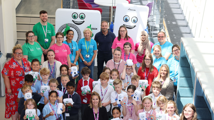 Lego league festival at Worcester Bosch