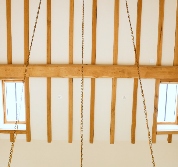 Amy's renovation - Inside roof after