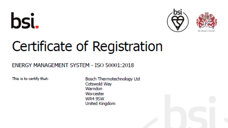 ISO 50001 Certification