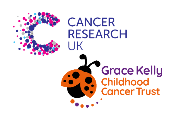Cancer Research and Grace Kelly Childhood Cancer Trust logo