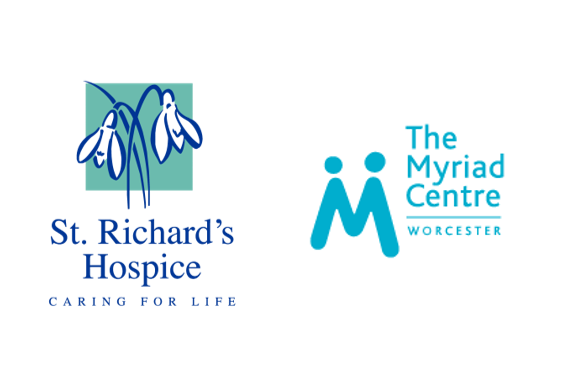 St Richard's Hospital and The Myriad Centre logo