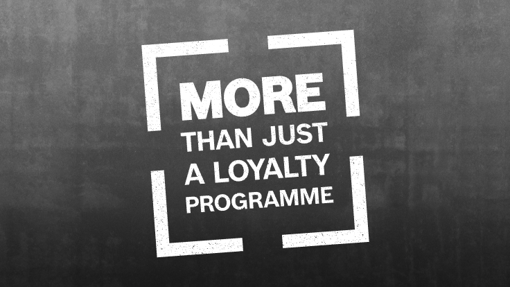 Join our loyalty programme