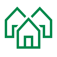 green houses icon