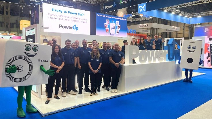 Worcester Bosch team at InstallerSHOW