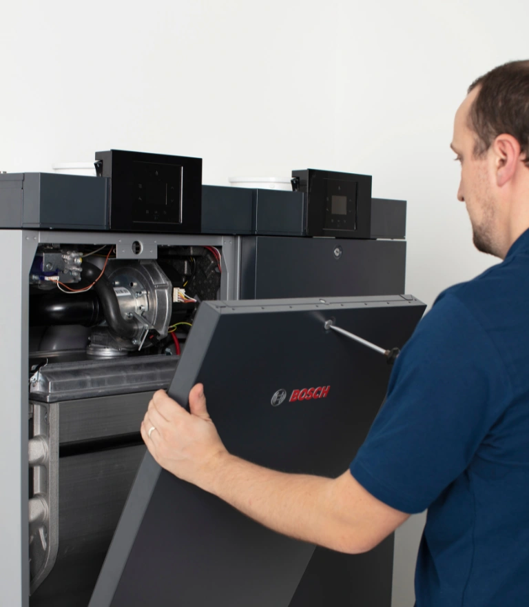 Installer with Boiler