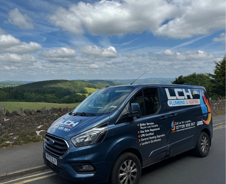 LCH plumbing and heating van