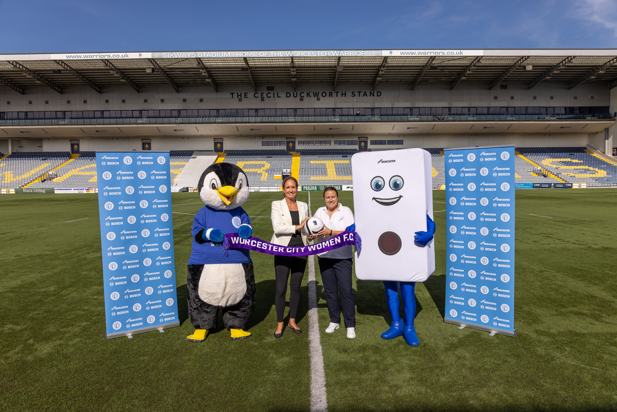 Worcester Bosch announced as official sponsor of Worcester City Women FC