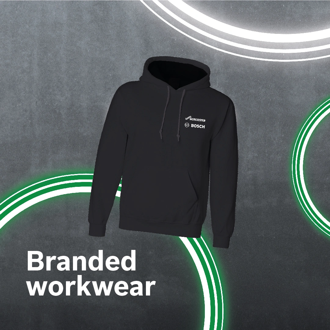 Worcester Bosch branded workwear