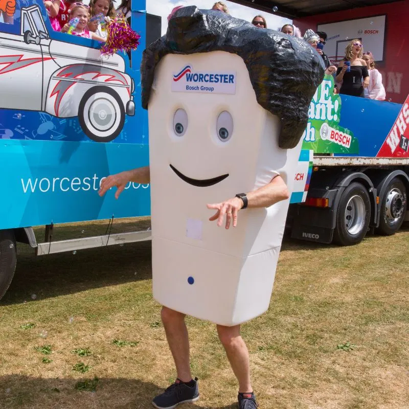 Bobby as Elvis at carnival