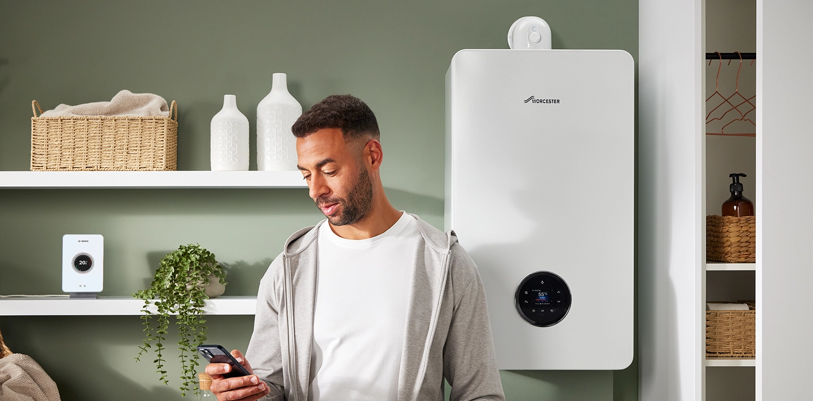 Contact a Worcester Bosch Accredited Installer