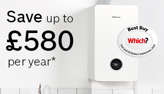 Fit an a rated boiler to save up to £580