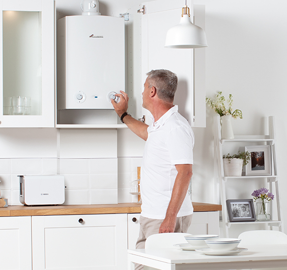 Gas boiler replacement Worcester Bosch