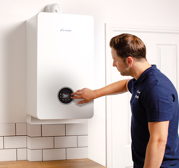Gas boiler replacement Worcester Bosch