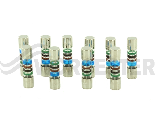 Fuse (10x) 5x20mm T0.5A/250V