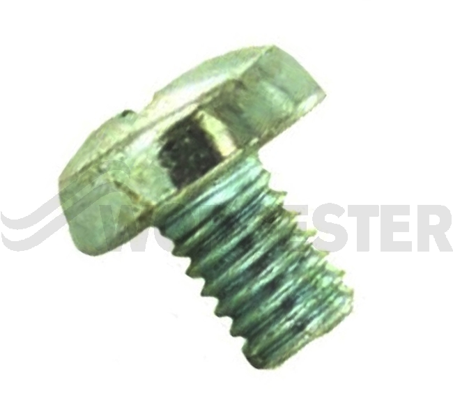 Screw M4x6mm steel phillips pan hd (10x)