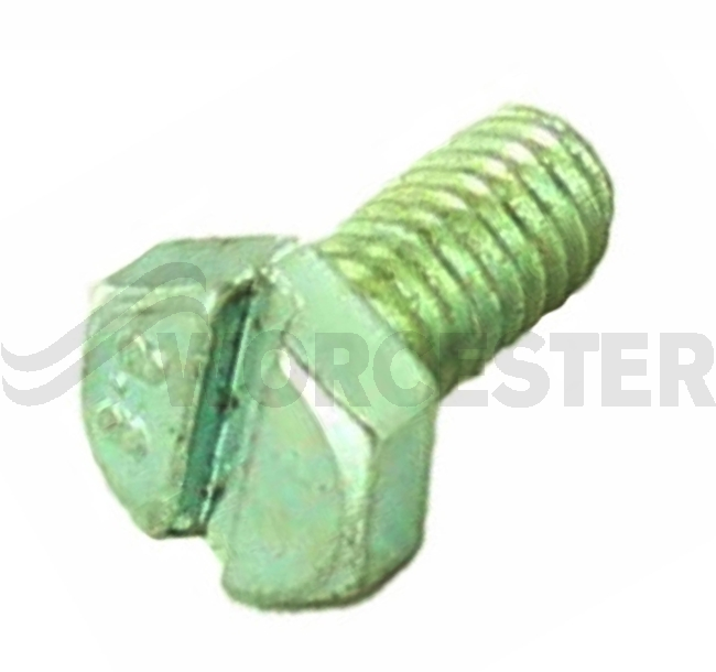 Screw m4x8mm hex hd Scr zinc plated