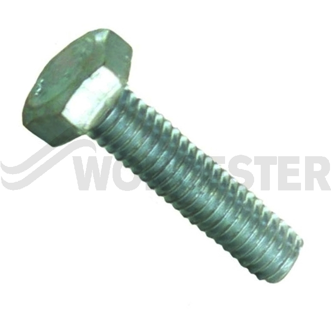 Screw m4 x 16 hex hd zp