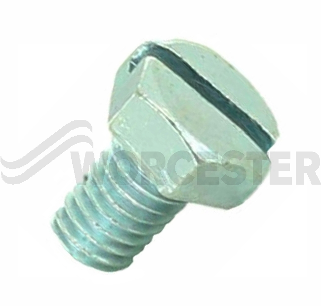 Screw m5 x 8 lg hex slot hd