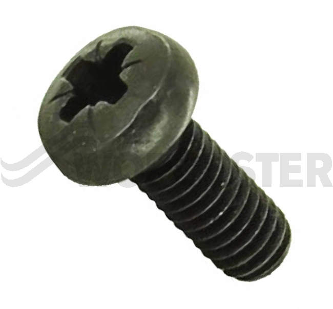 Screw m4 x 10 pozi pan hd blk