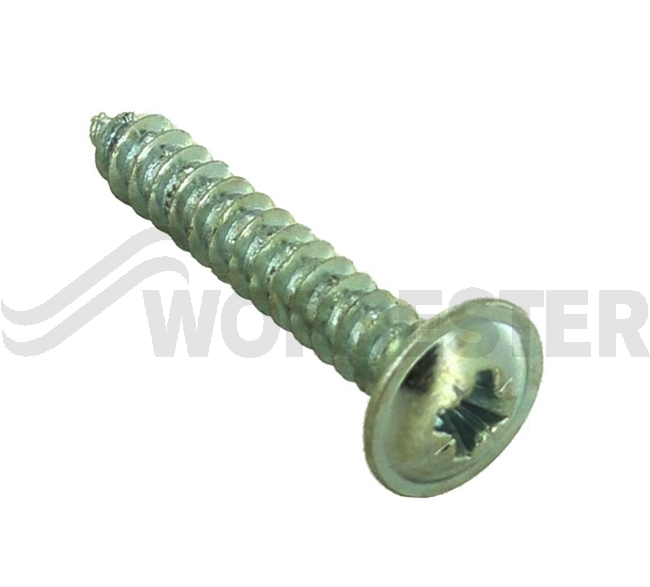 Screw no8 x 1 pozi fl hd st ms zp
