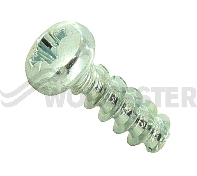 Screw 4mm x 12 pt posi pan z/p