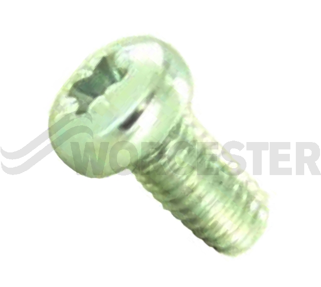 Screw m3x6mm zc pl p/h taptite
