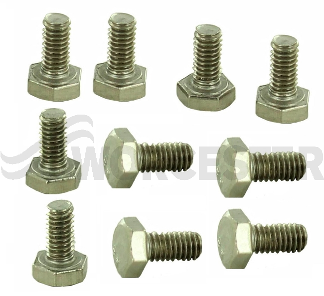 Screw M4 x 8 Stainless Steel (Set of 10)