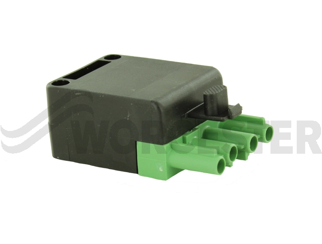 Burner connector 4-pole green