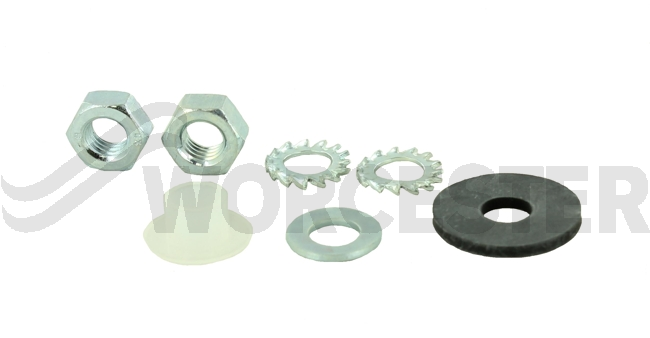 Mounting kit magn.anodes insulated 10 pc