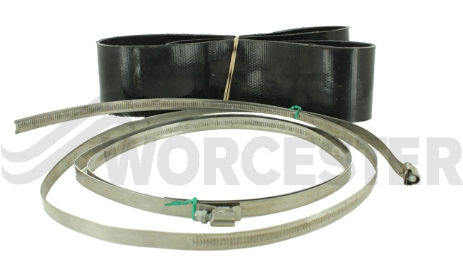 Flue Gas Pipe-Flue Collar DN360 kompl.