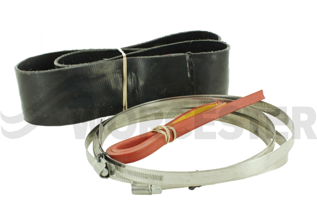 Flue Gas Pipe-Flue Collarn-Set DN 360