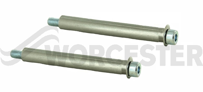 Screw + screwcase (2x)