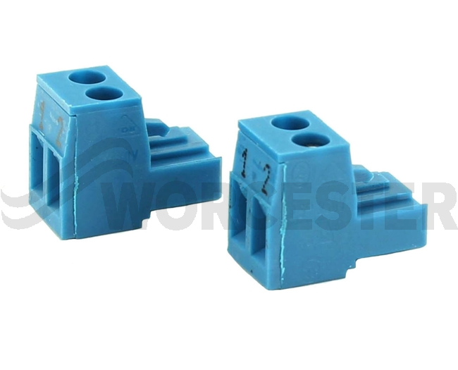 Electronic connection blue
