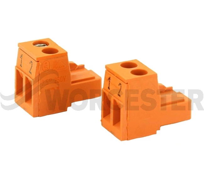 Electronic connection orange