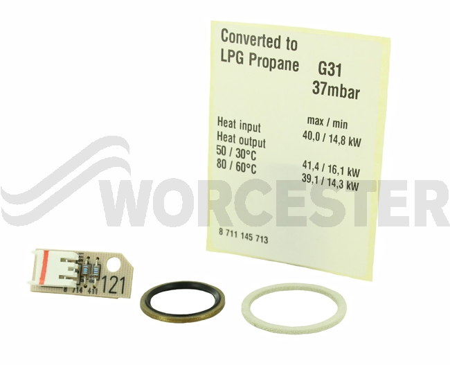Gas conversion kit NG to LPG