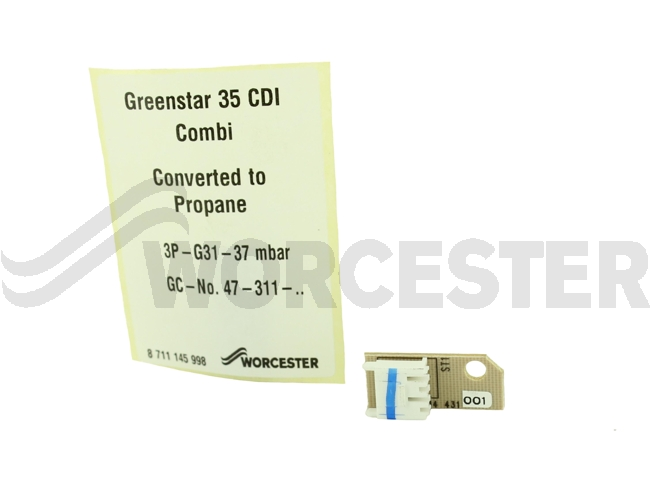 Gas conversion kit Nat Gas to LPG