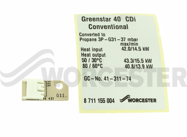 Conversion kits NG to LPG