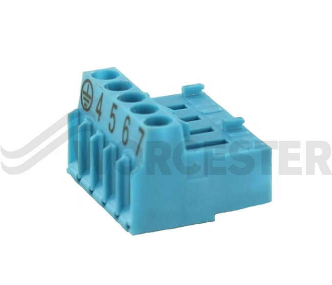 Connector 5-pol. SG blue