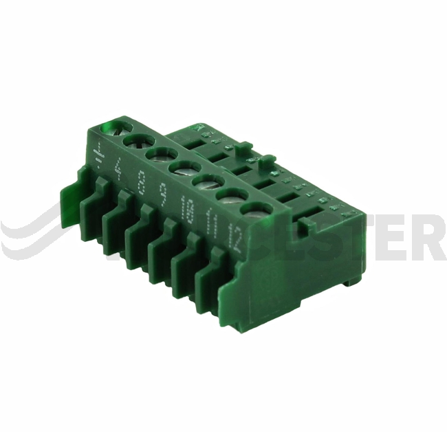 Connector 7-pole BR I green