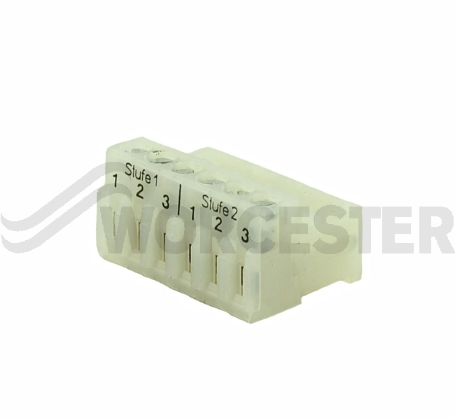 connector 6-pol transparent