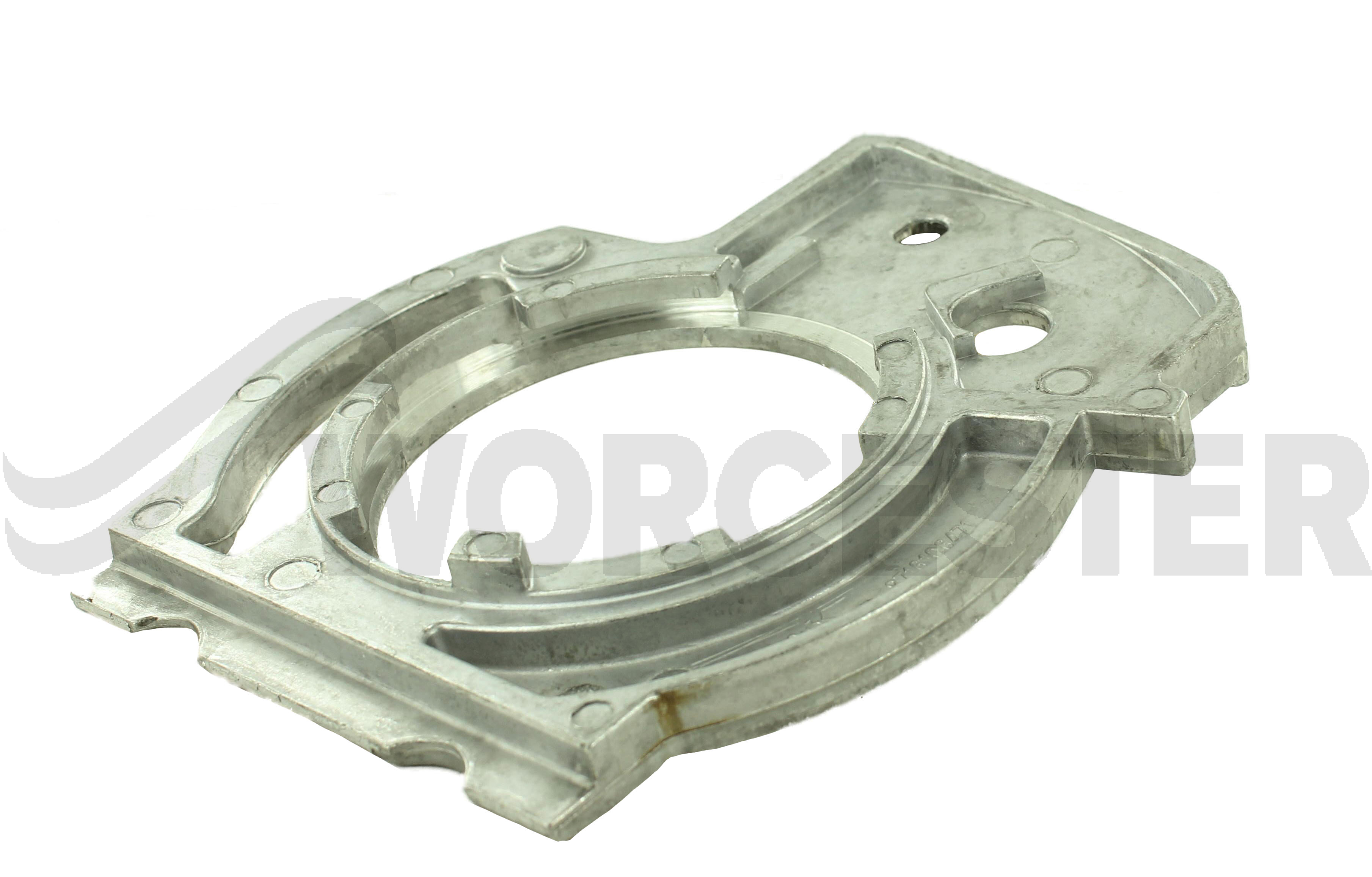 Air/gas manifold clamp plate