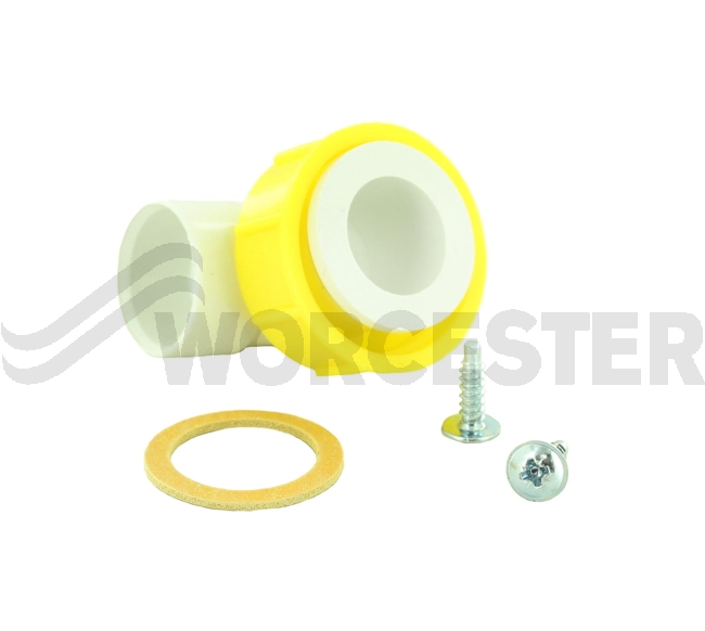 Elbow assy siphon outlet