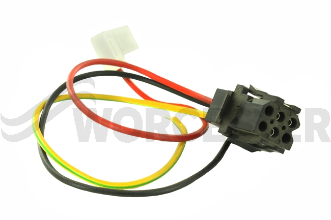Harness assembly burner connector